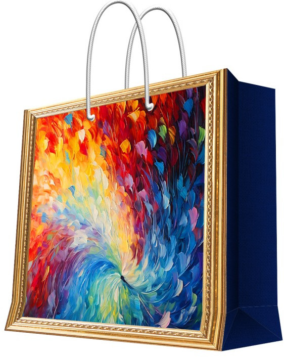 Пакет подарочный «Вернисаж» | Magic Pack