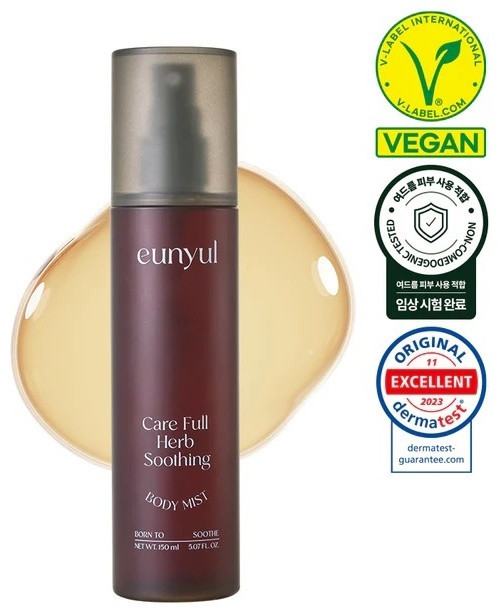 Мист для тела успокаивающий с травами «Care Full Herb Soothing Body Mist» | Eunyul