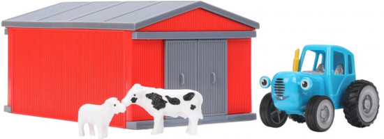 Набор игровой «Гараж. Синий Трактор»