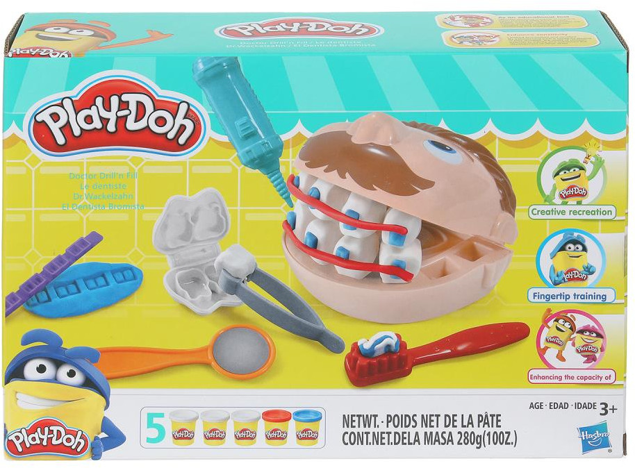 Набор для лепки «Play Doh. Зубастик»