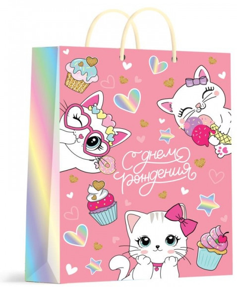 Пакет подарочный «Котенок» | Чудо праздник
