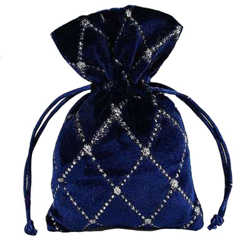 Мешочек для подарков с затяжным шнурком | Мешочки из бархата | Magic Pack