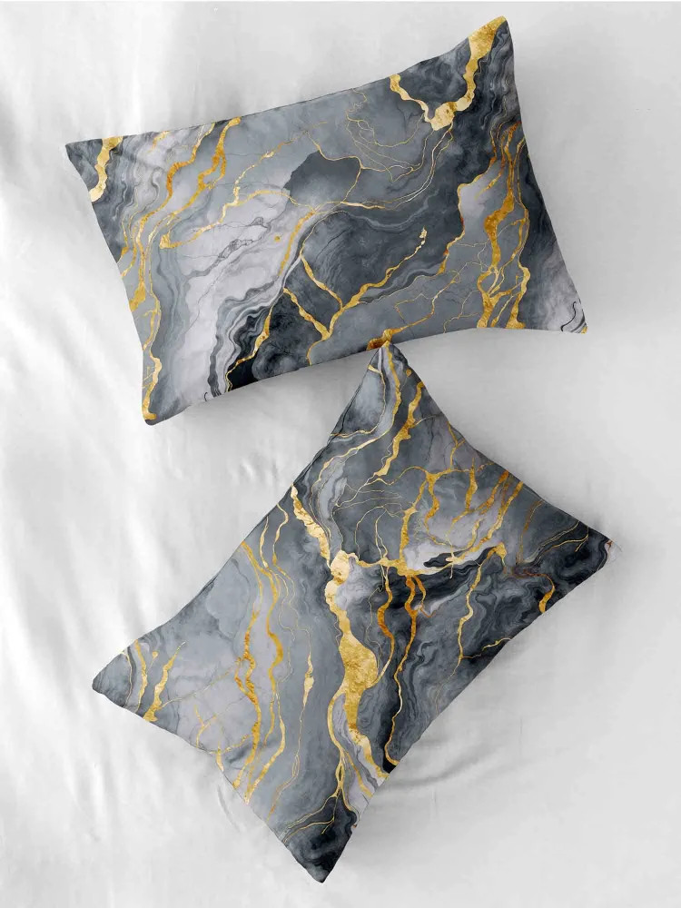 Комплект наволочек «Gray Marble» | Marble | Унисон