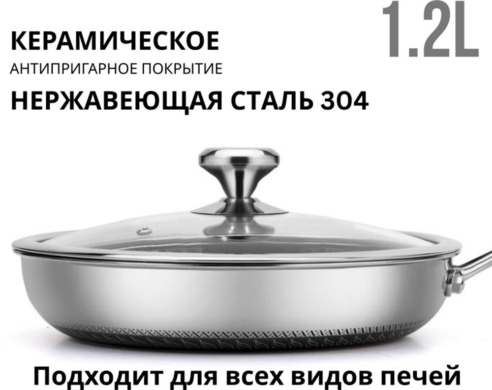 Сковорода с крышкой | TriTower