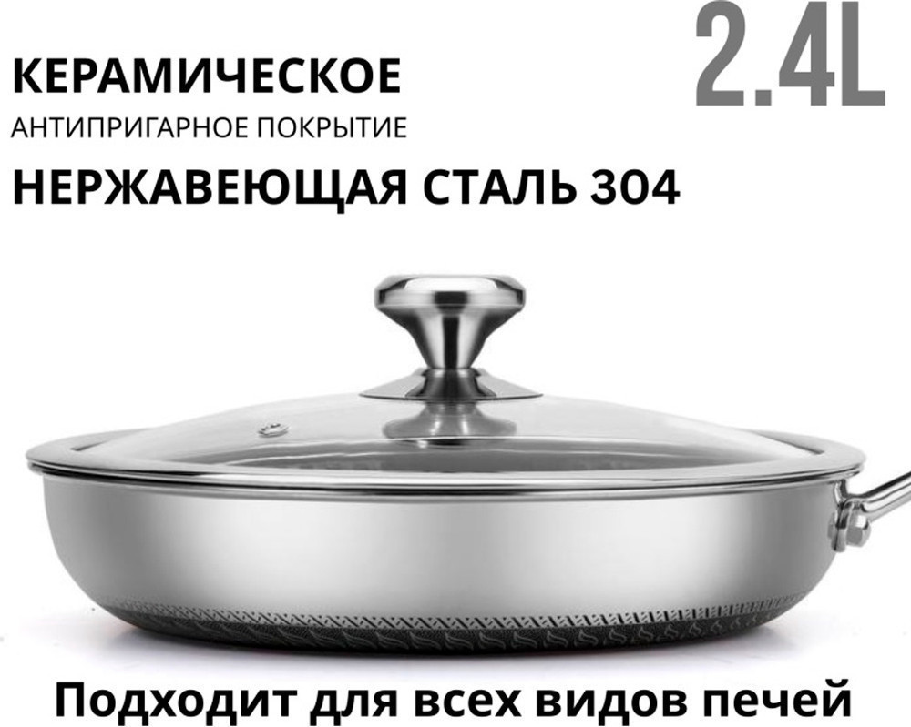 Сковорода с крышкой | TriTower