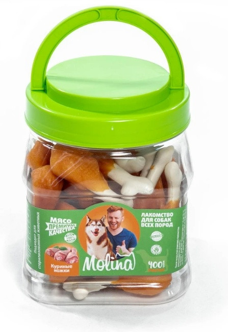 Лакомство для собак «Куриные ножки» | Molina