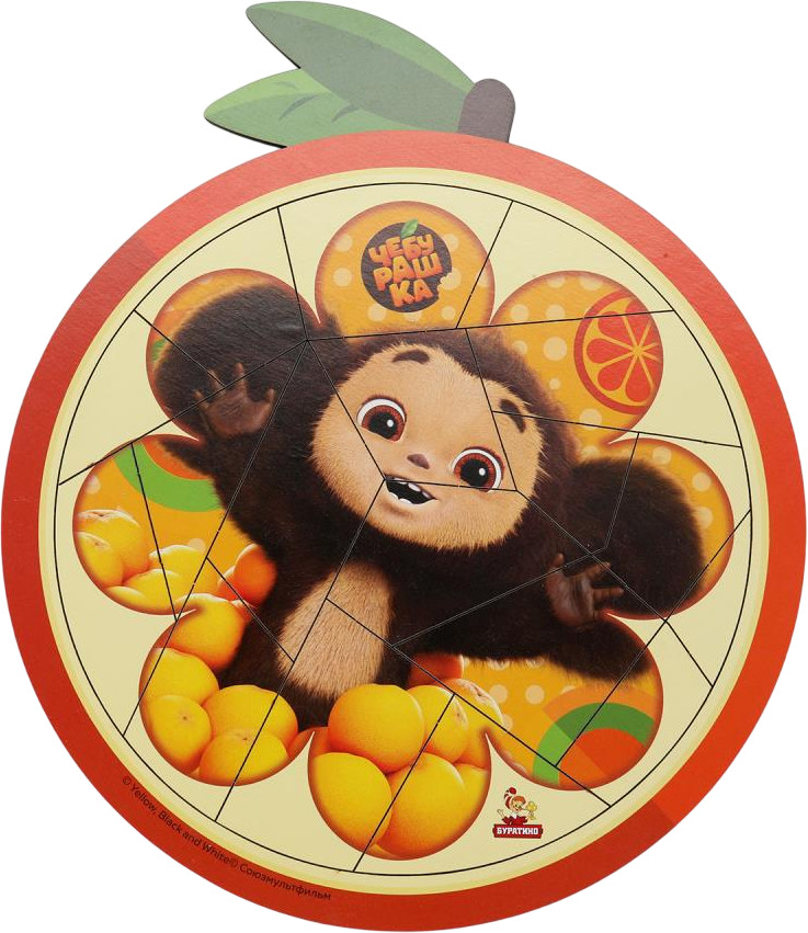 Пазл фигурный «Чебурашка» | Чебурашка | Буратино