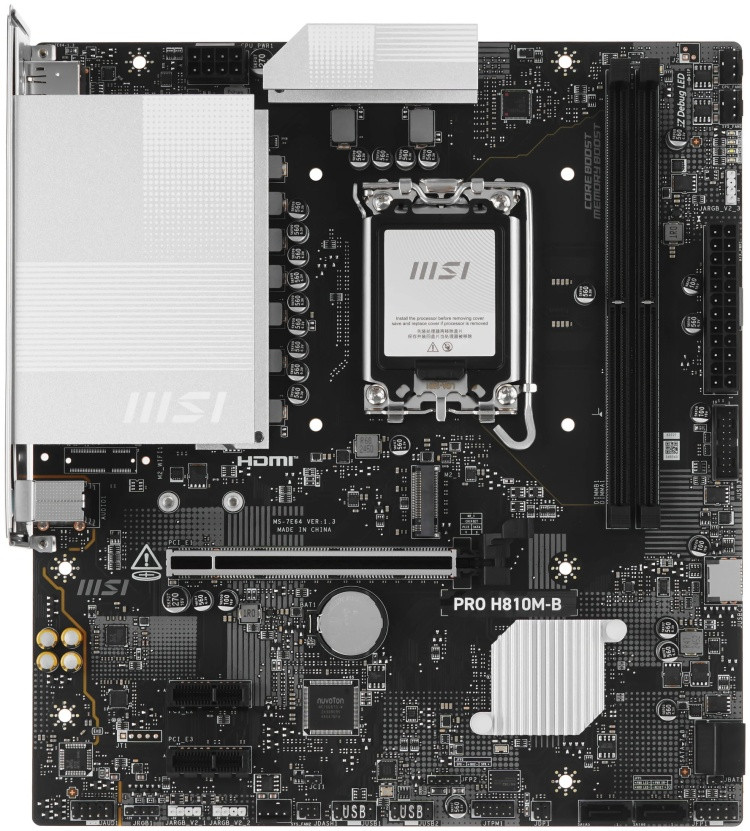 Материнская плата PRO H810M-B | MSI