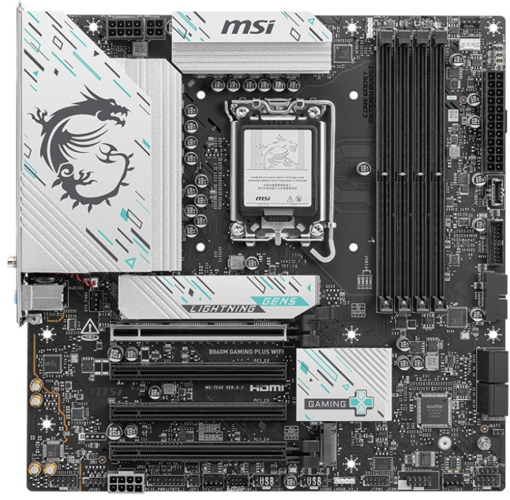 Материнская плата B860M GAMING PLUS WIFI | MSI