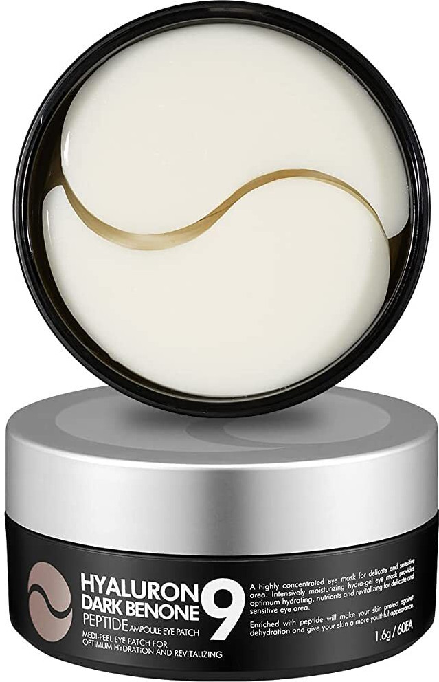 Патчи для глаз с пептидами осветляющие «Hyaluron Dark Benone Peptide 9 Ampoule Eye Patch» | Medi Peel