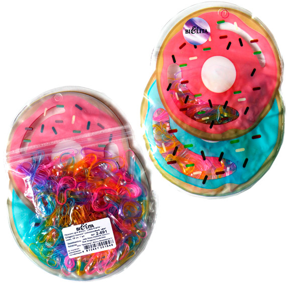 Набор резинок для волос «Сладкий пончик» | Little Friend | Bielita