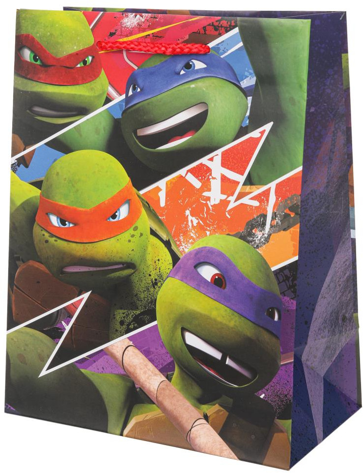 Пакет подарочный «Черепашки» | Чудо праздник