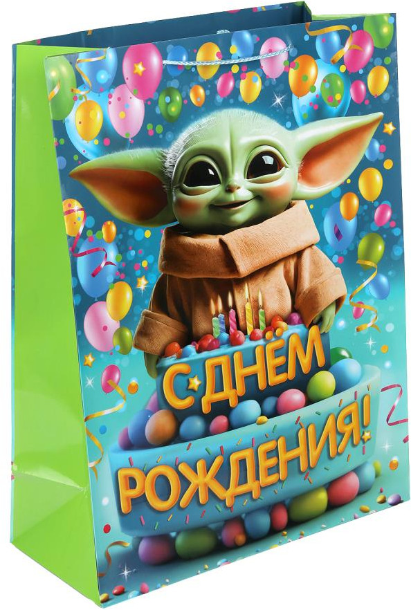 Пакет подарочный «Воин звёзд» | Чудо праздник