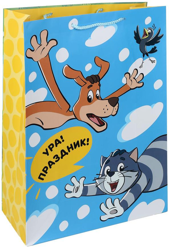 Пакет подарочный «Союзмультфильм» | Чудо праздник