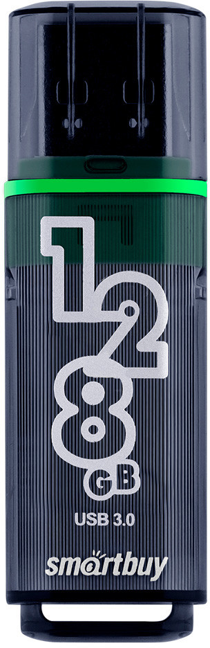 USB 3.0 накопитель «Glossy Dark Grey» | Smartbuy