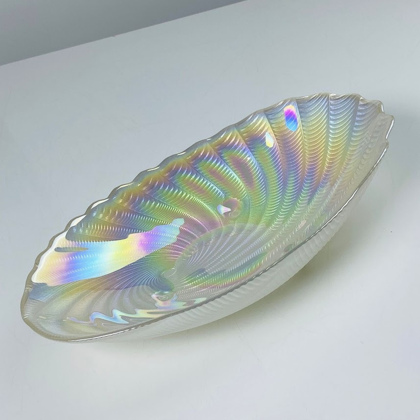 Блюдо овальное глубокое «Glass» | Glass | Lenardi