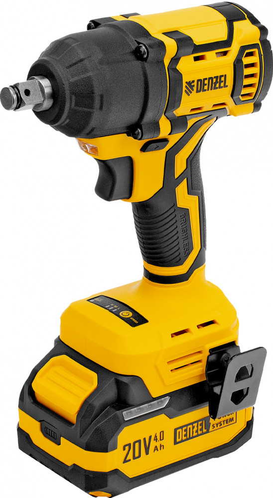 Гайковерт ударный аккумуляторный CIWH-BL-20-500 | Denzel