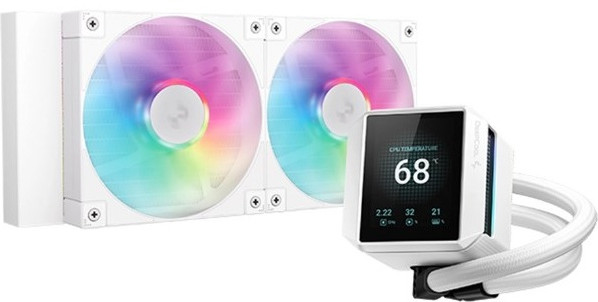 Кулер для процессора Mystique 240 WH ARGB R-LX240-WHDSNMCP-G-1 | Deepcool