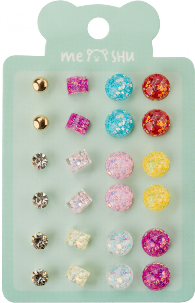 Комплект серёг «Round» | Meshu