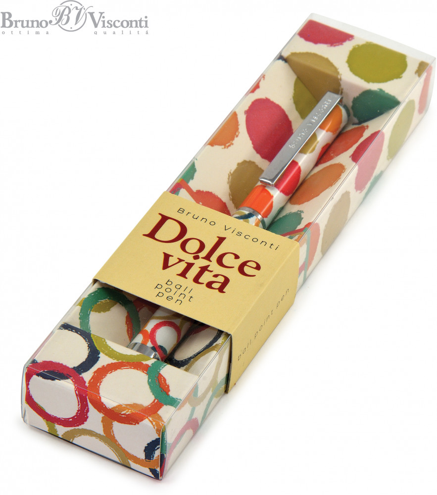 Ручка шариковая автоматическая «Геометрия» | Dolce Vita | Bruno Visconti