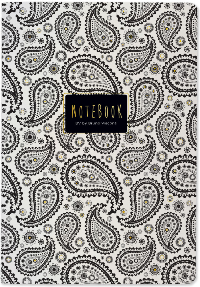 Тетрадь общая «Восточный мотив» | Blackandwhite | Bruno Visconti