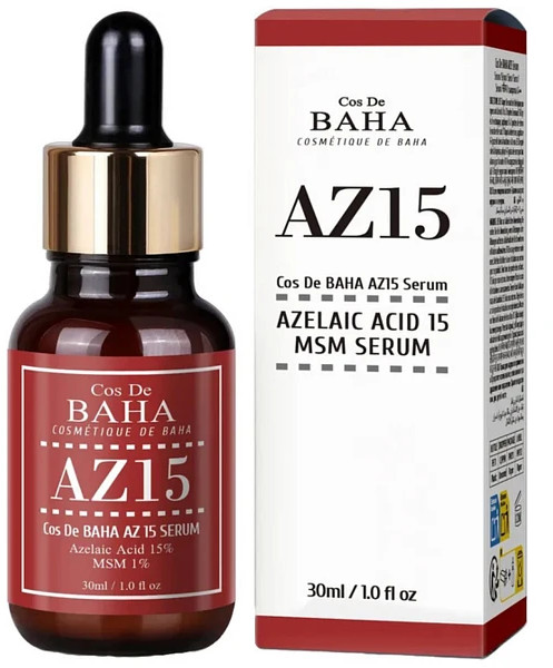 Сыворотка для лица с азелаиновой кислотой «AZ15 Serum» | Cos De BAHA