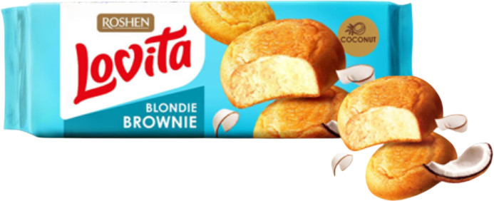 Набор печенья с кокосом «Lovita» | Roshen
