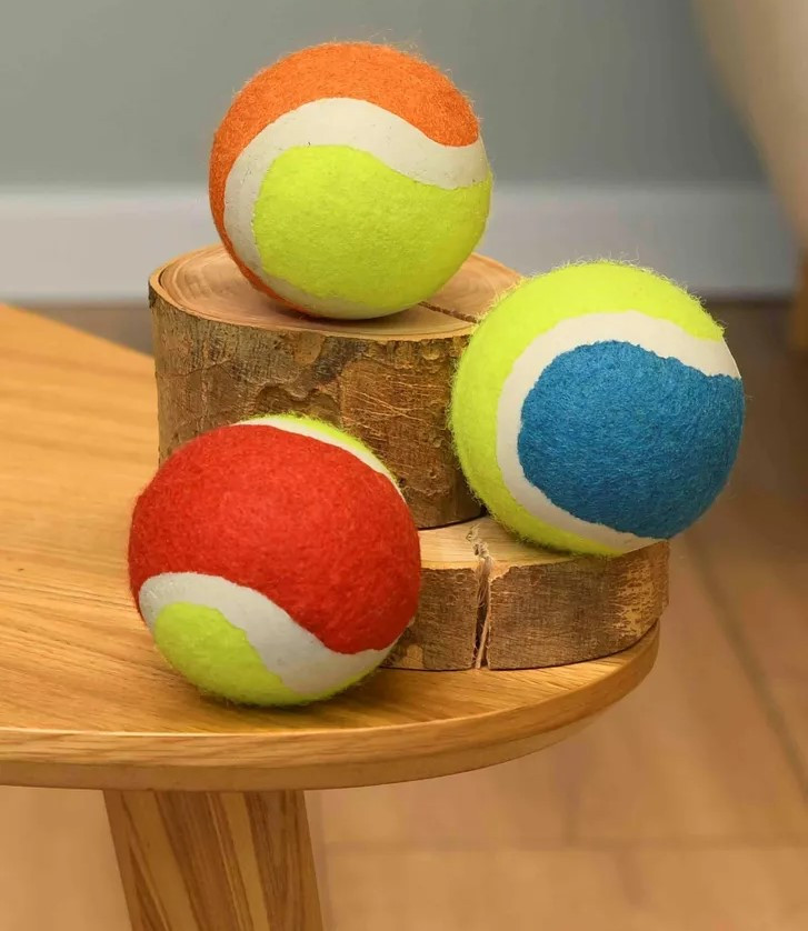 Набор игрушек для собак «Теннисный мяч» | Petshop