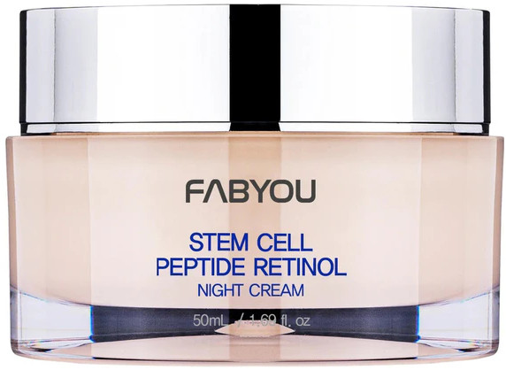 Крем для лица ночной с растительными стволовыми клетками «Peptide Retinol Night Cream» | Stem Cell | FabYou