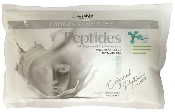Маска для лица альгинатная с пептидами «Peptide Modeling Mask» | Anskin