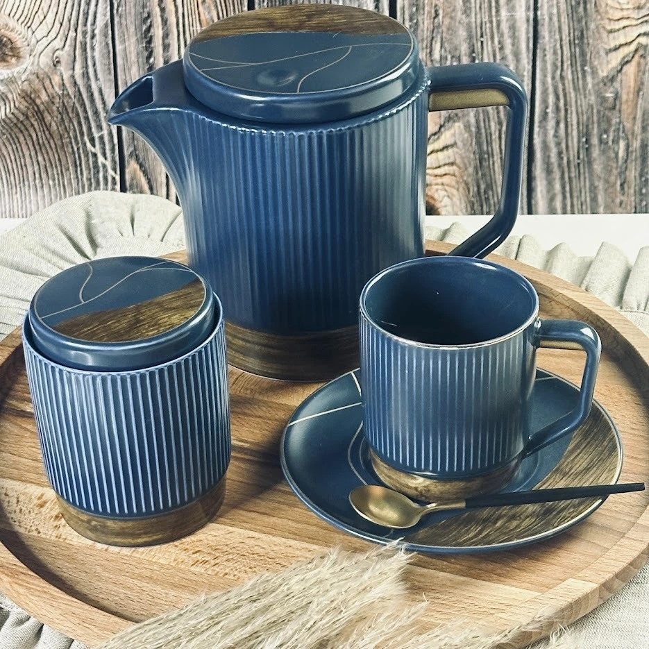 Чайный сервиз «Wood» | Wood | Lenardi