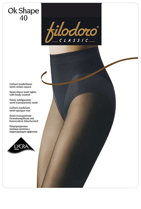 Колготки с утяжкой-трусиками «Ok Shape» | Filodoro