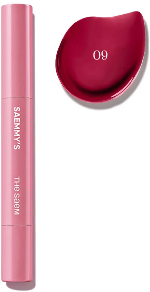 Бальзам для губ «Syrup Shot Melting Balm», тон 09 Cold Cherry | Saemmy's | The Saem