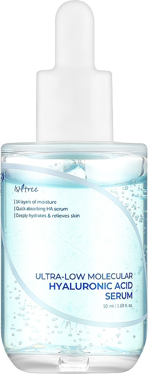 Сыворотка для лица «Ultra-Low Molecular Hyaluronic Acid Serum» | IsNtree