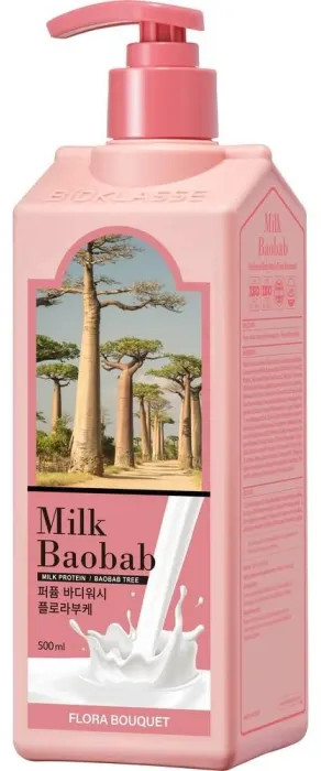 Гель для душа с цветочным ароматом «Flora Bouquet» | Milk Baobab