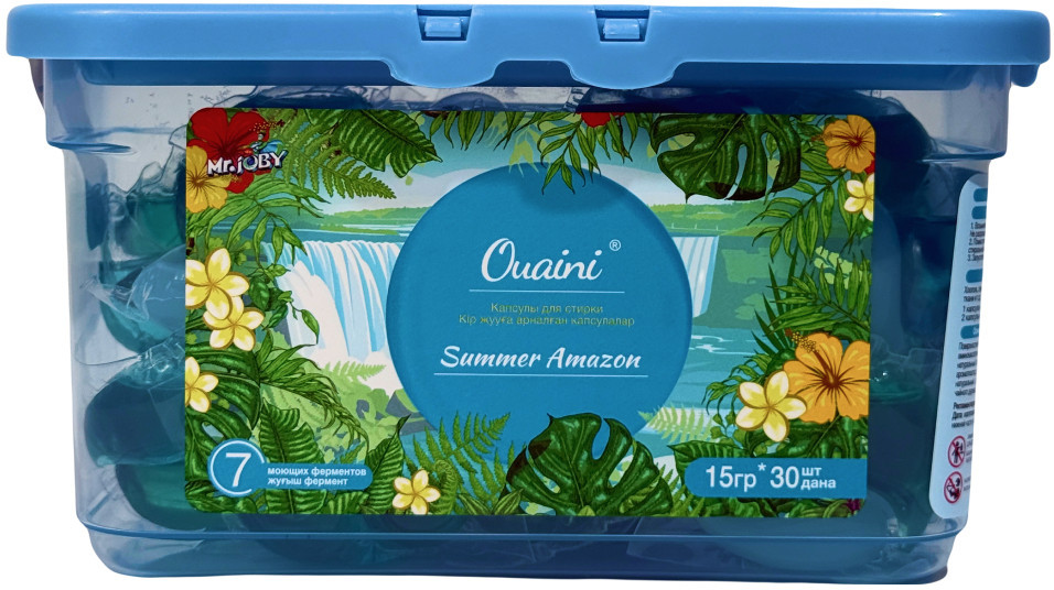 Капсулы для стирки «Summer Amazon» | Ouaini