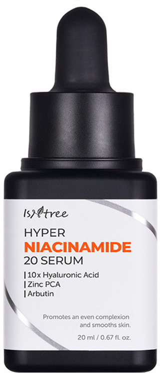 Выравнивающая мультисыворотка для лица с ниацинамидом «Hyper Niacinamide 20 Serum» | IsNtree