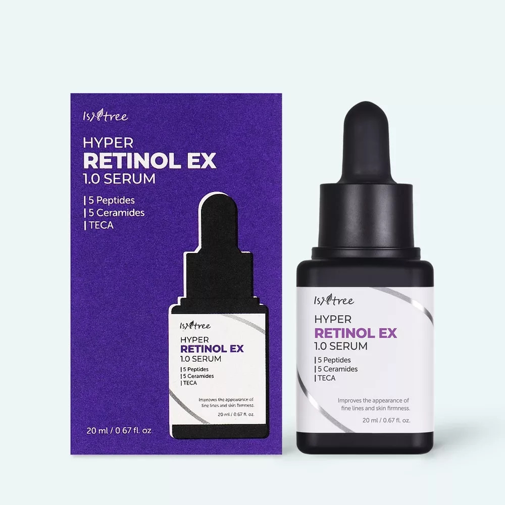 Активная разглаживающая сыворотка для лица с ретинолом «Hyper Retinol EX 1.0 Serum» | IsNtree
