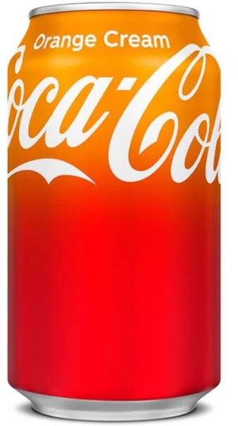 Напиток газированный с цитрусово-сливочным вкусом «Orange Cream» | Coca Cola