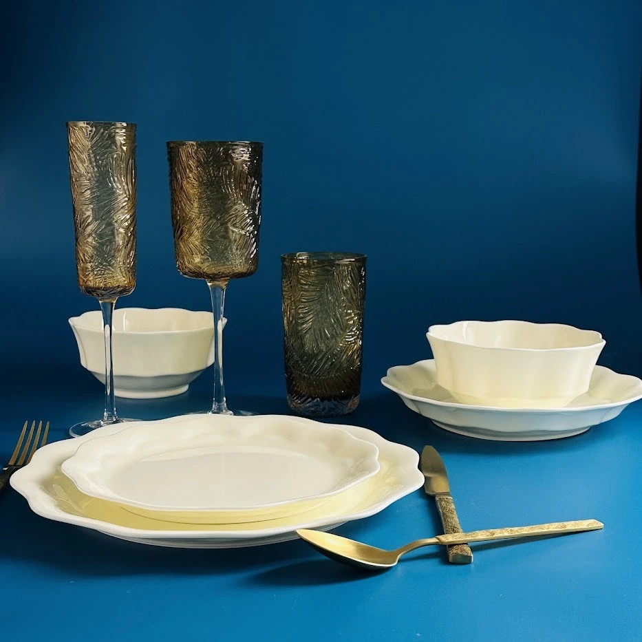 Обеденный сервиз «Экрю» | Экрю | Lenardi