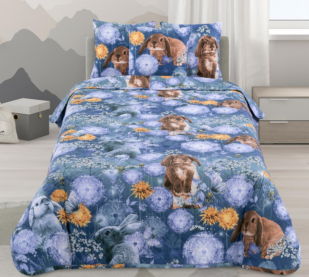 Покрывало стёганое «Моя зайка» | Текс-Дизайн