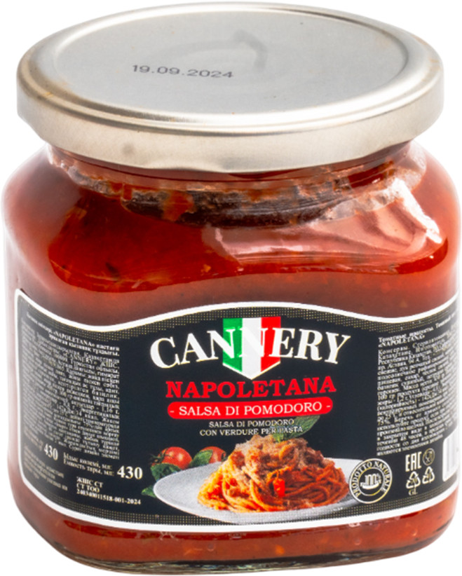 Соус томатный для пасты «Napoletana» | Cannery