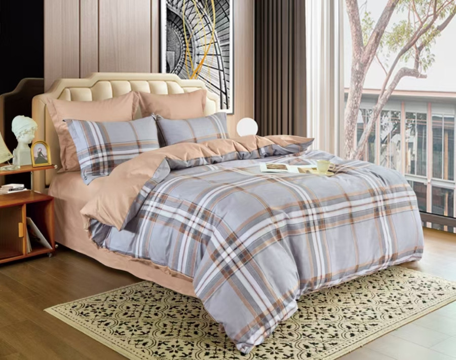 Комплект постельного белья | Сатин печатный | Сайлид-текстиль