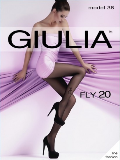 Колготки с шортиками «Fly 38» (nero, 20 den)