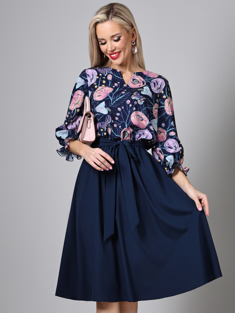 Платье женское «Эстетика контрастов, найт» | DStrend