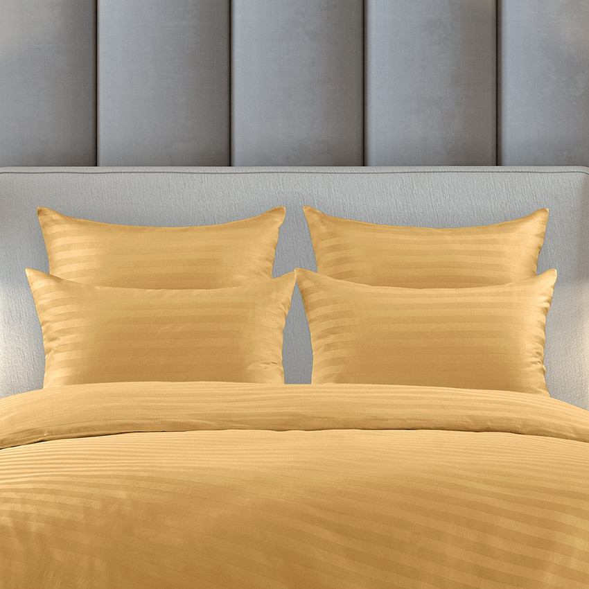 Комплект наволочек «Горчичный» | Premium | Королевское искушение