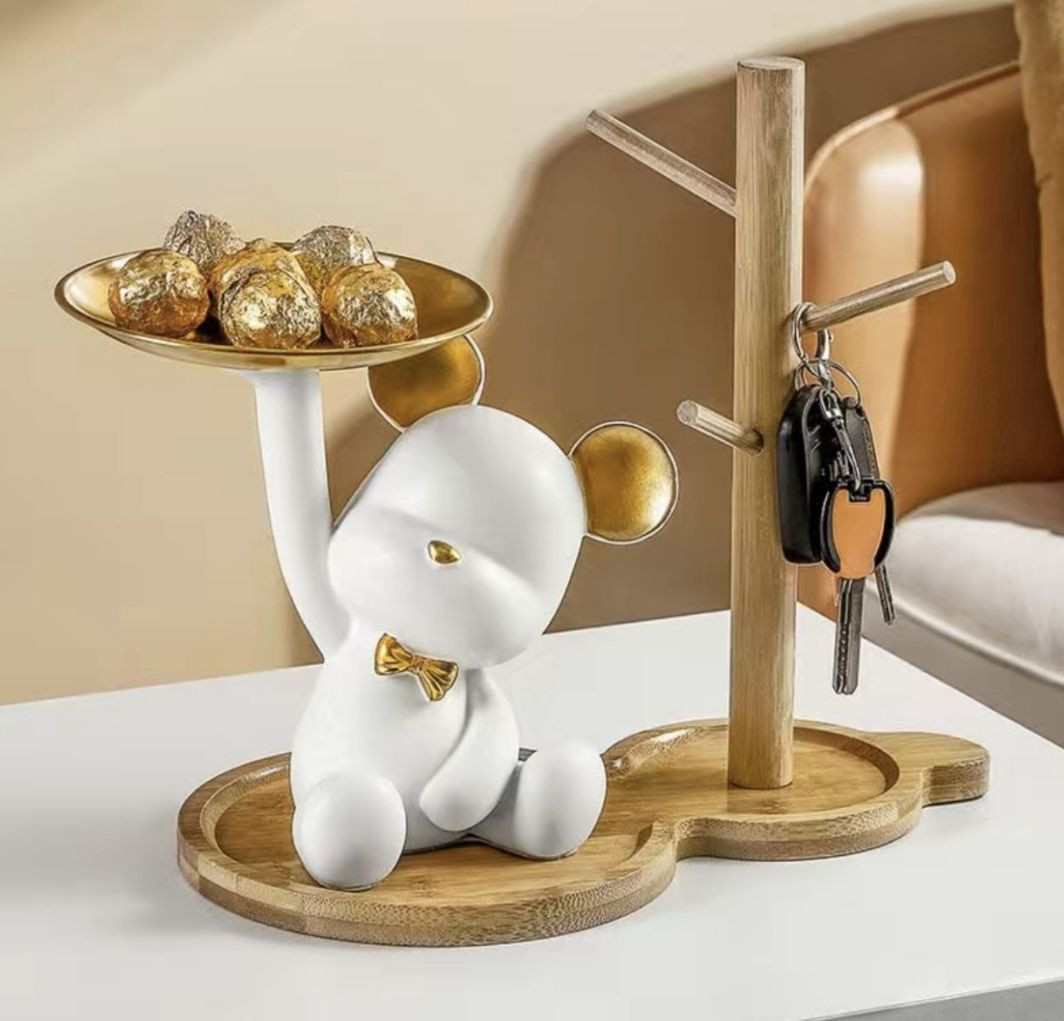 Статуэтка-подставка под ключи «Мишка»