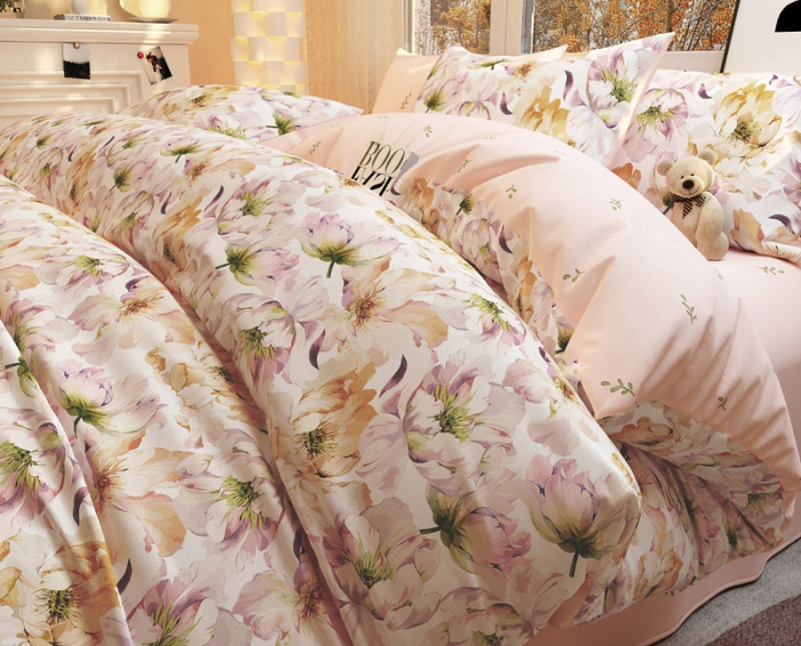 Комплект постельного белья | Сатин печатный | Сайлид-текстиль