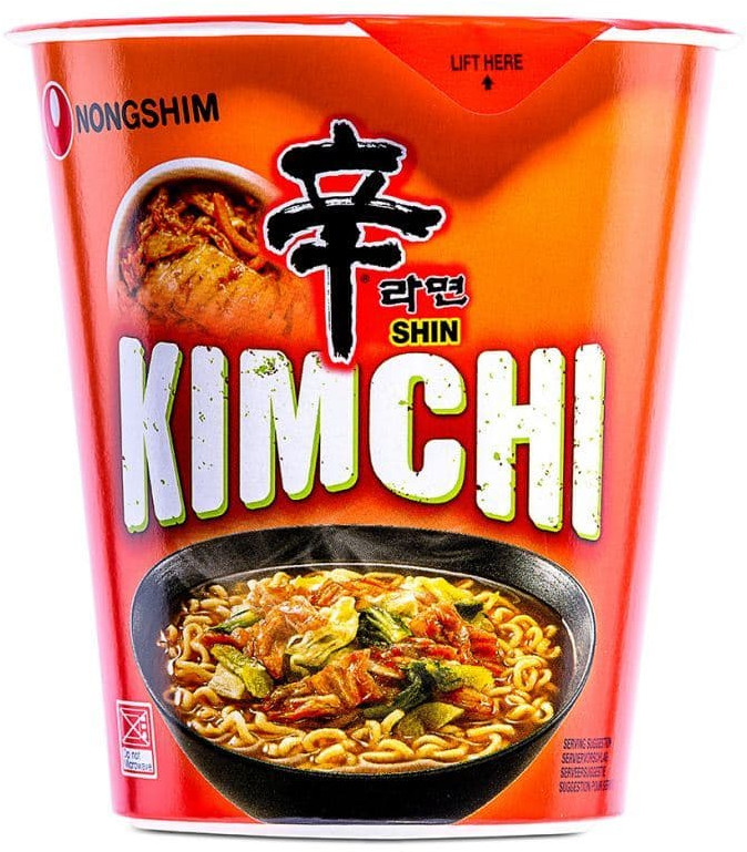 Лапша быстрого приготовления «Kimchi Cup Noodle» | Nongshim