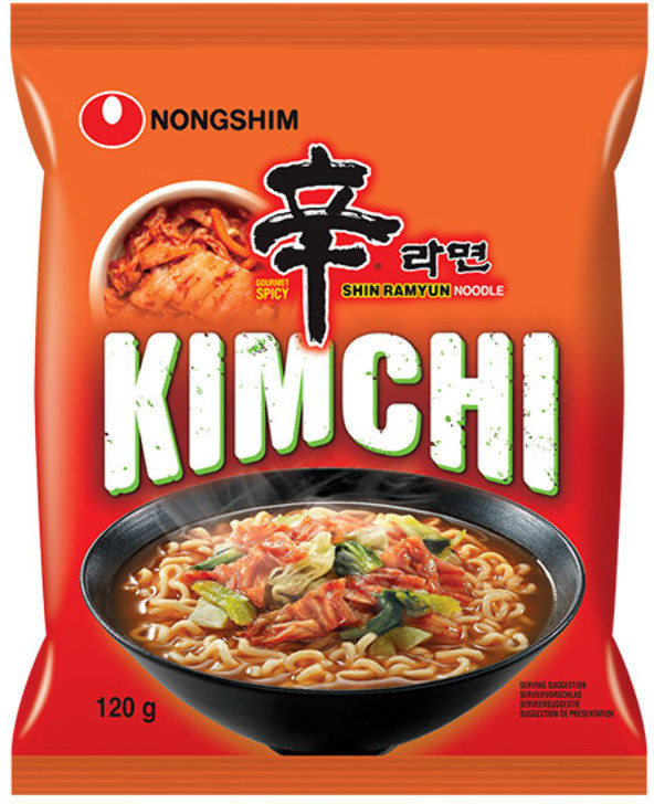 Лапша быстрого приготовления «Kimchi Ramyun» | Nongshim